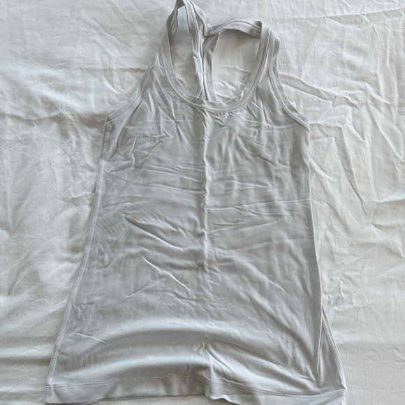 lululemon athletica Tops - lululemon athletica Light Gray Tank Top